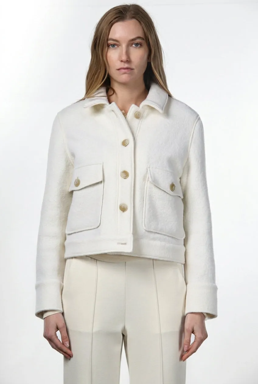 Mason's Odette jakke creme uld bouclé dame