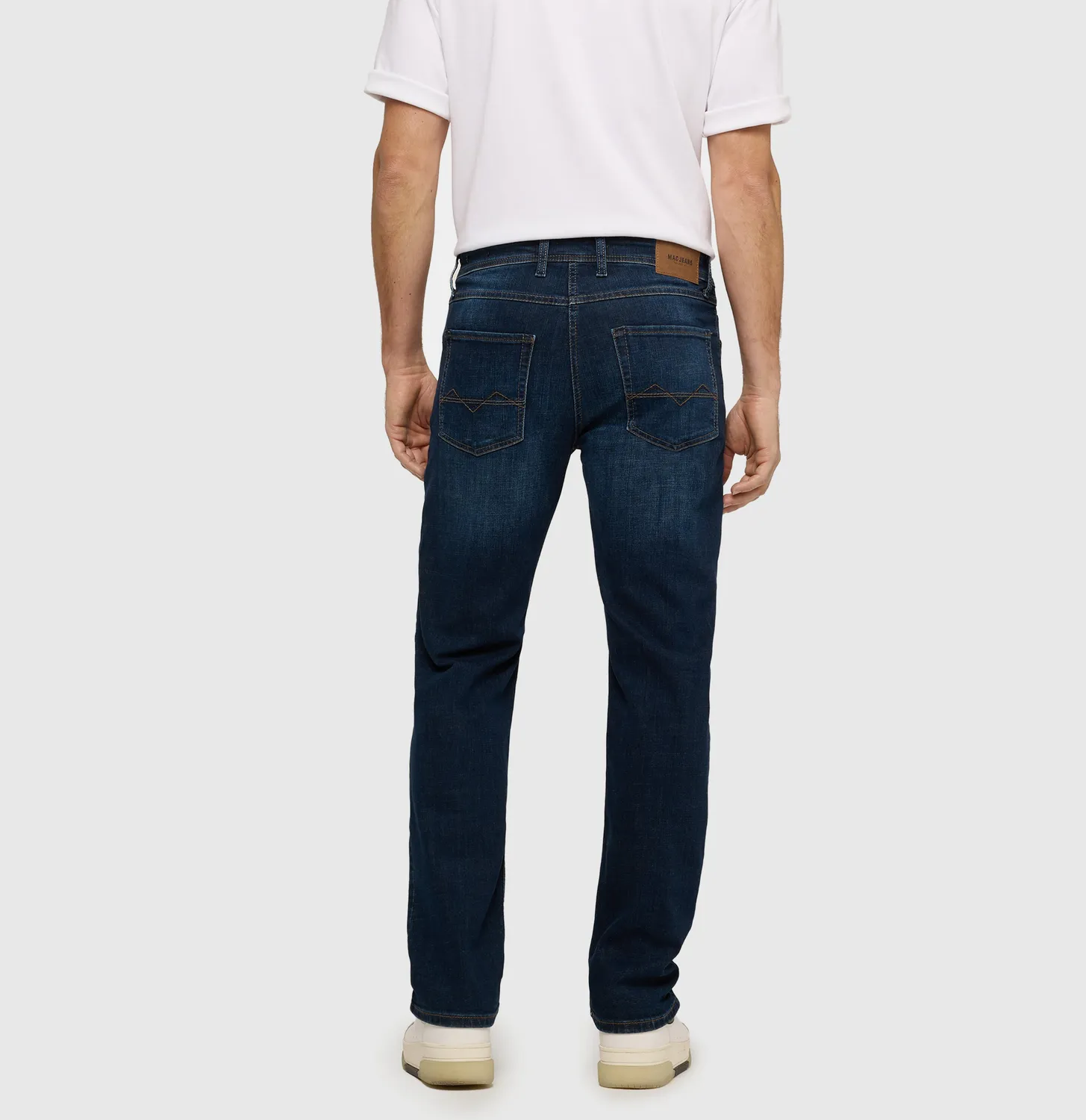 MAC Jeans Arne slim jeans mørkeblå stretch