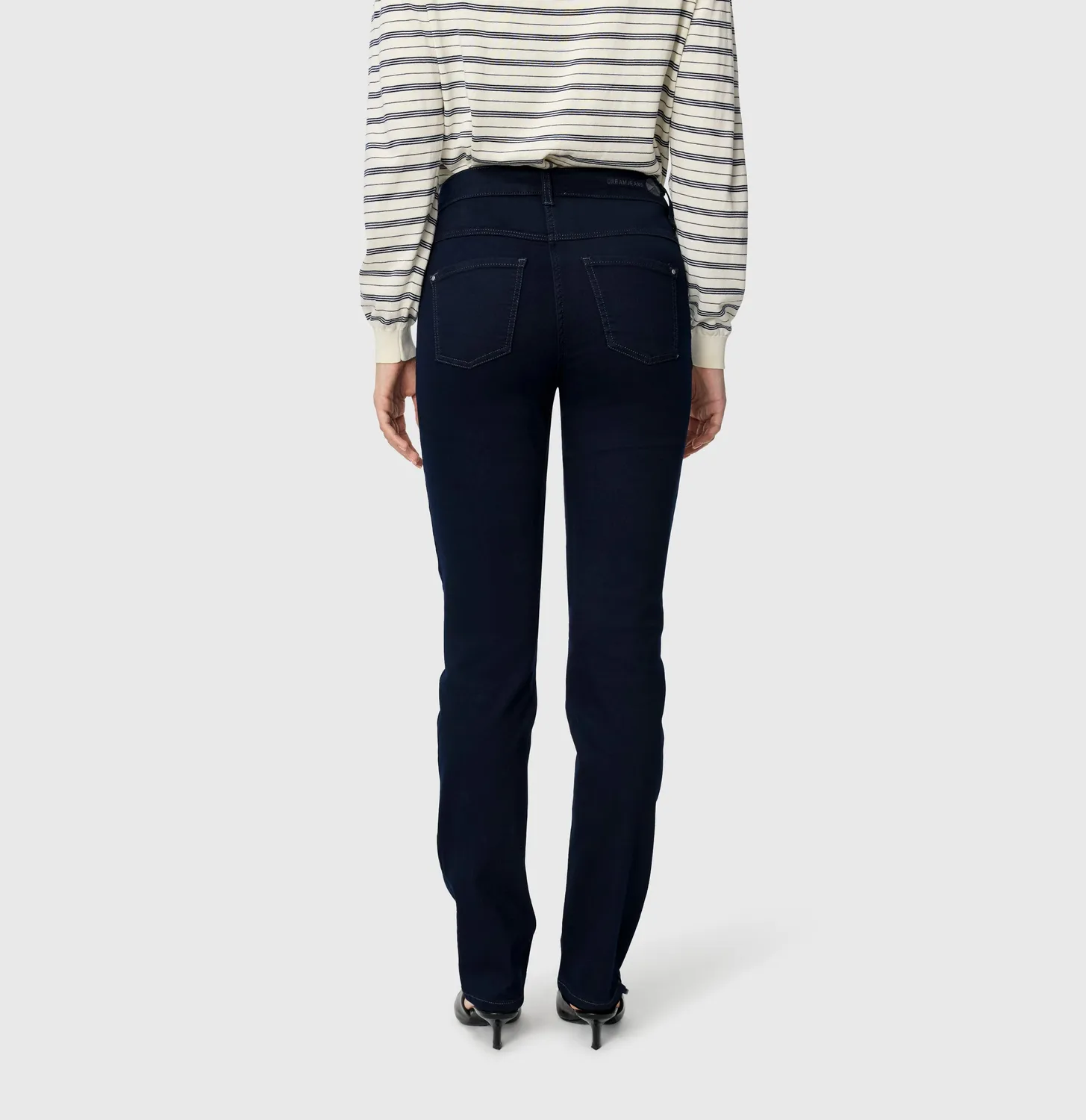 MAC Dream 5401-90-0355L jeans mørkeblå straight