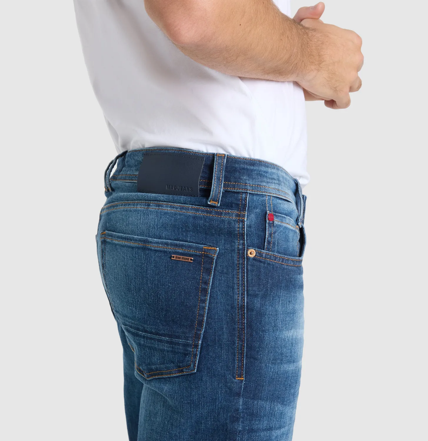 MAC Jeans Rick comfort jeans mørkeblå denim