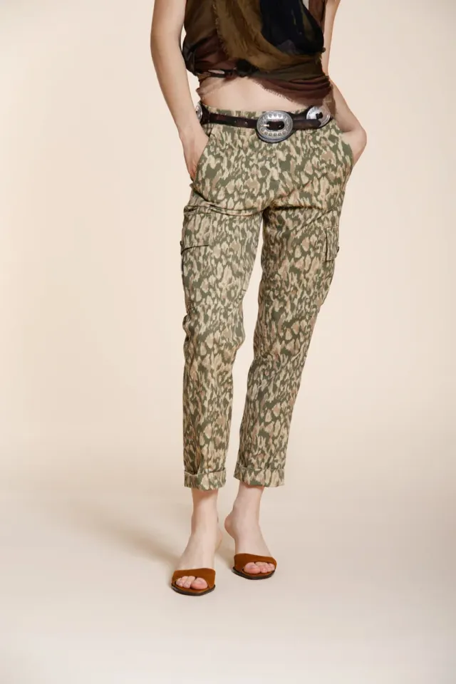 Mason's Marlene Cargo cargobukser dame beige carrot