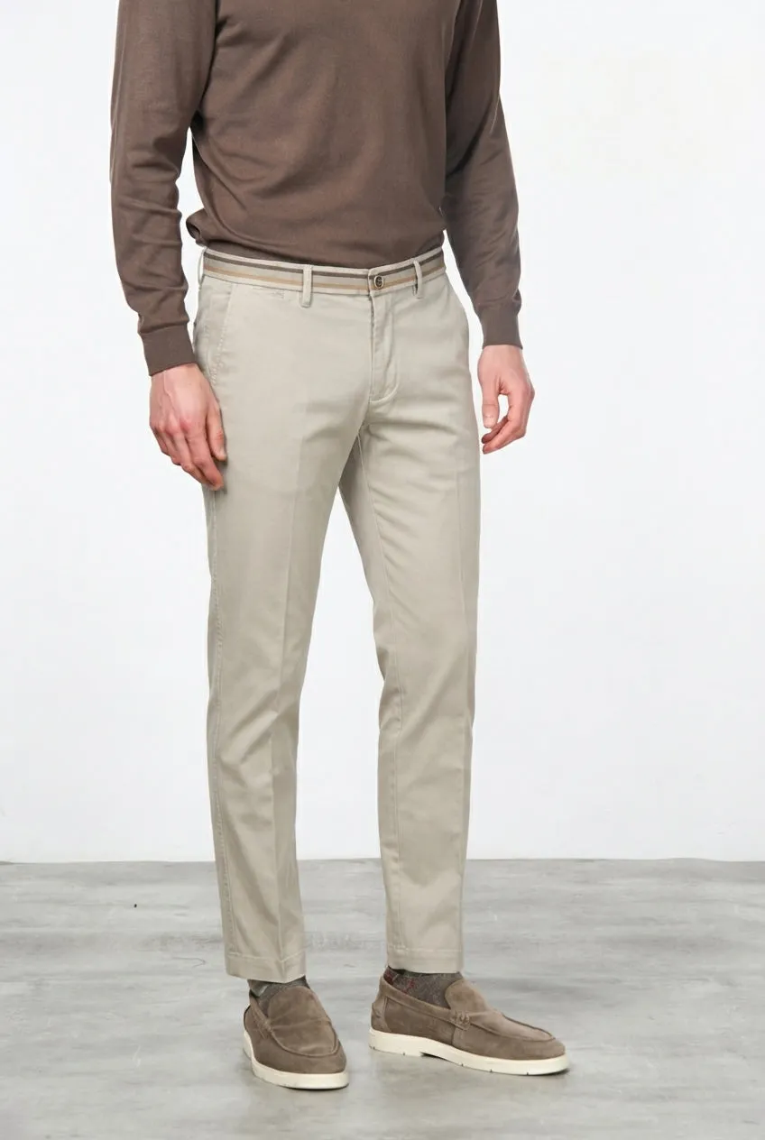 Mason's Torino Winter chino bukser slim isgrå