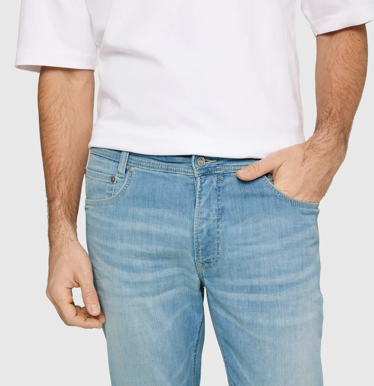 MAC Driver Jeans lyseblå modern fit stretch