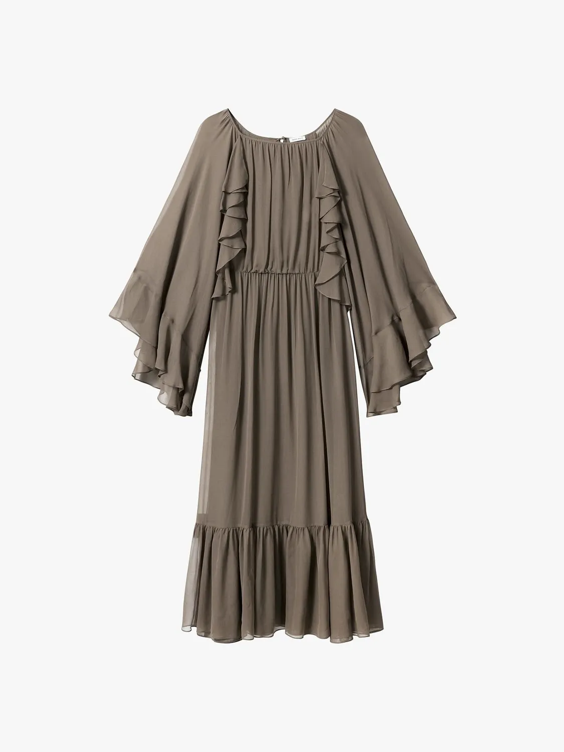 Miss Sixty Mulberry Silk kjole brun silke