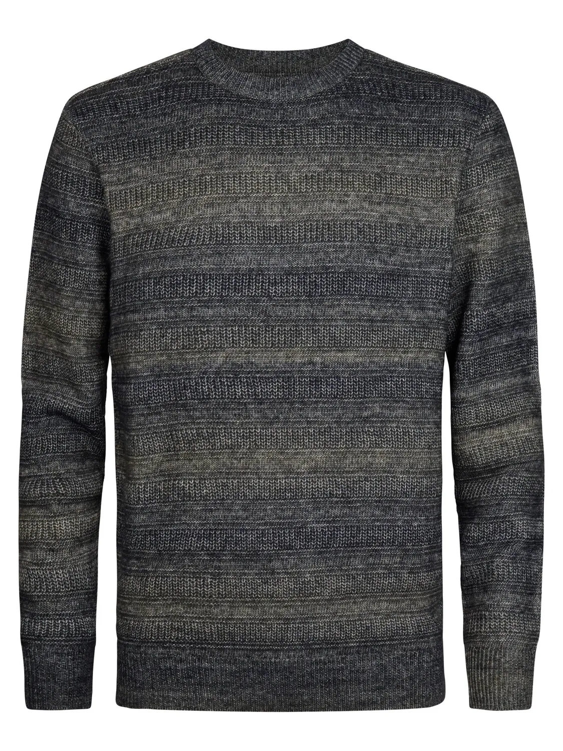 Petrol Industries Brookstone striktrøje meleret Storm Blue