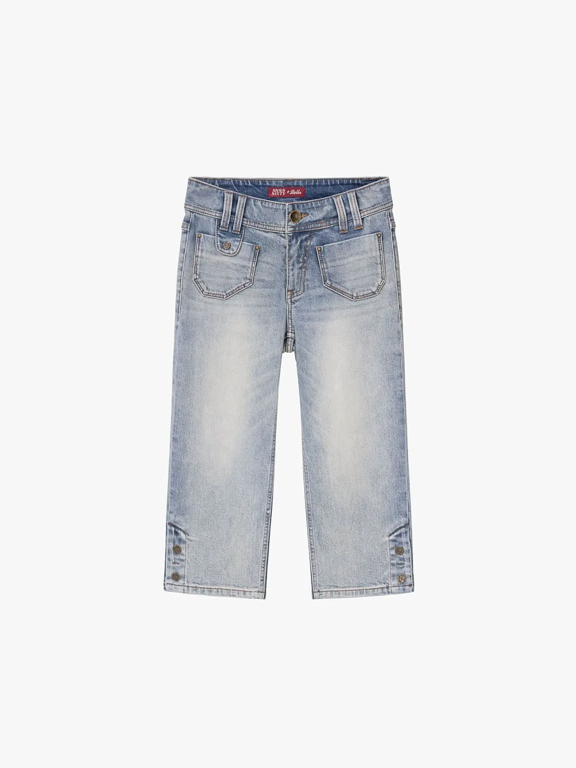 Miss Sixty Bella Skinny Capri jeans retro lyseblå