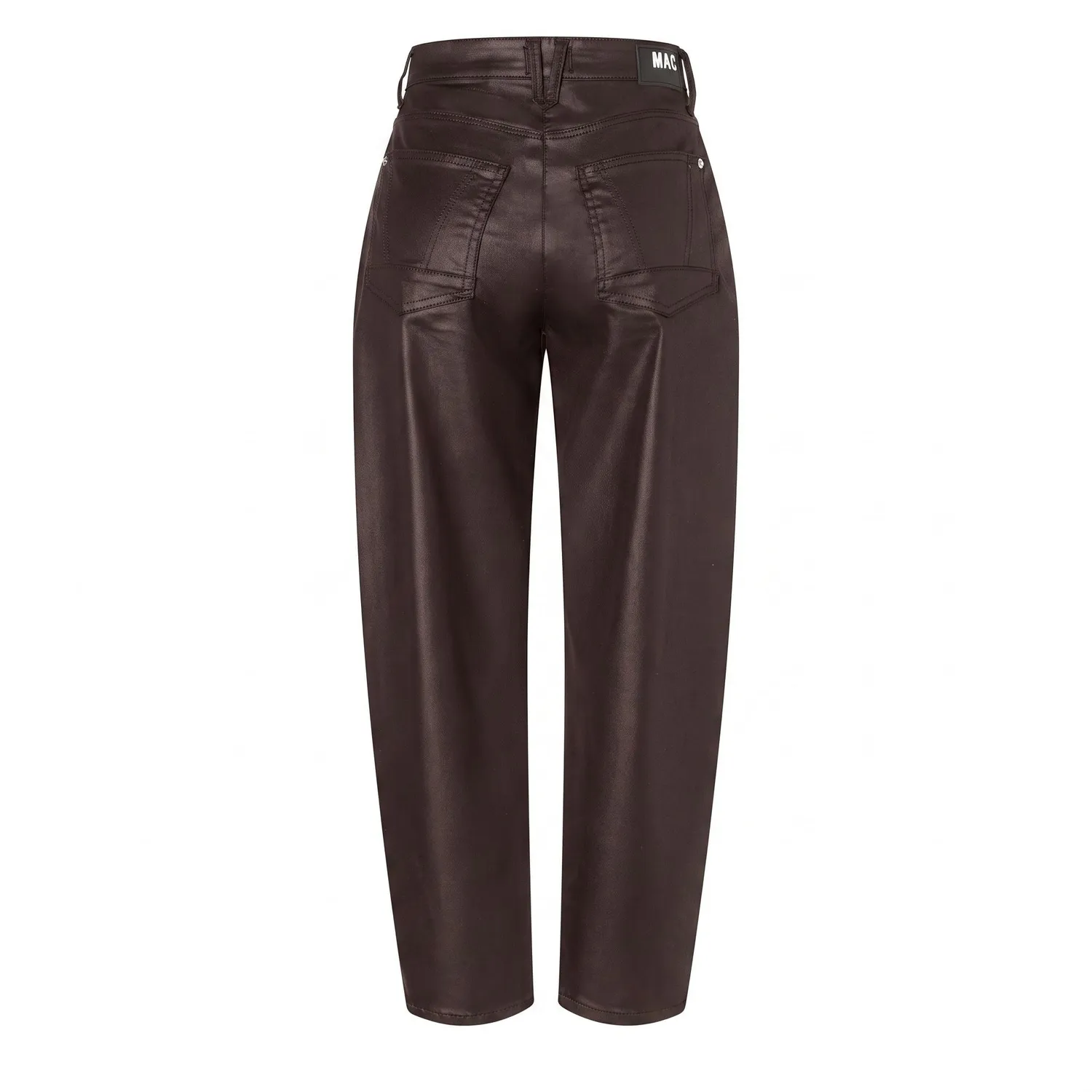 MAC Danni 2.3 3107 barrel bukser brun coated