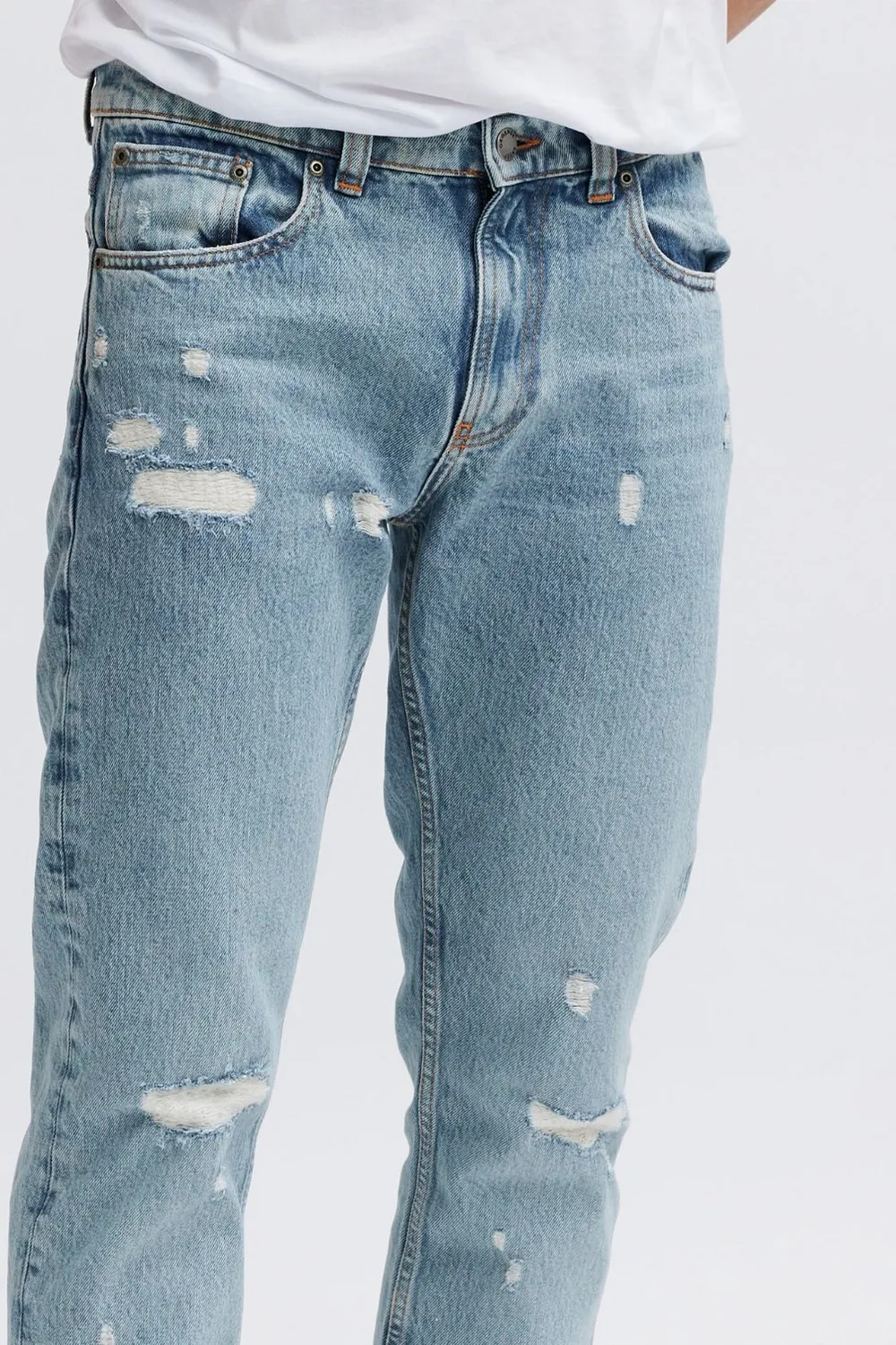 Organsk Element Arctic Revolt jeans ripped straight