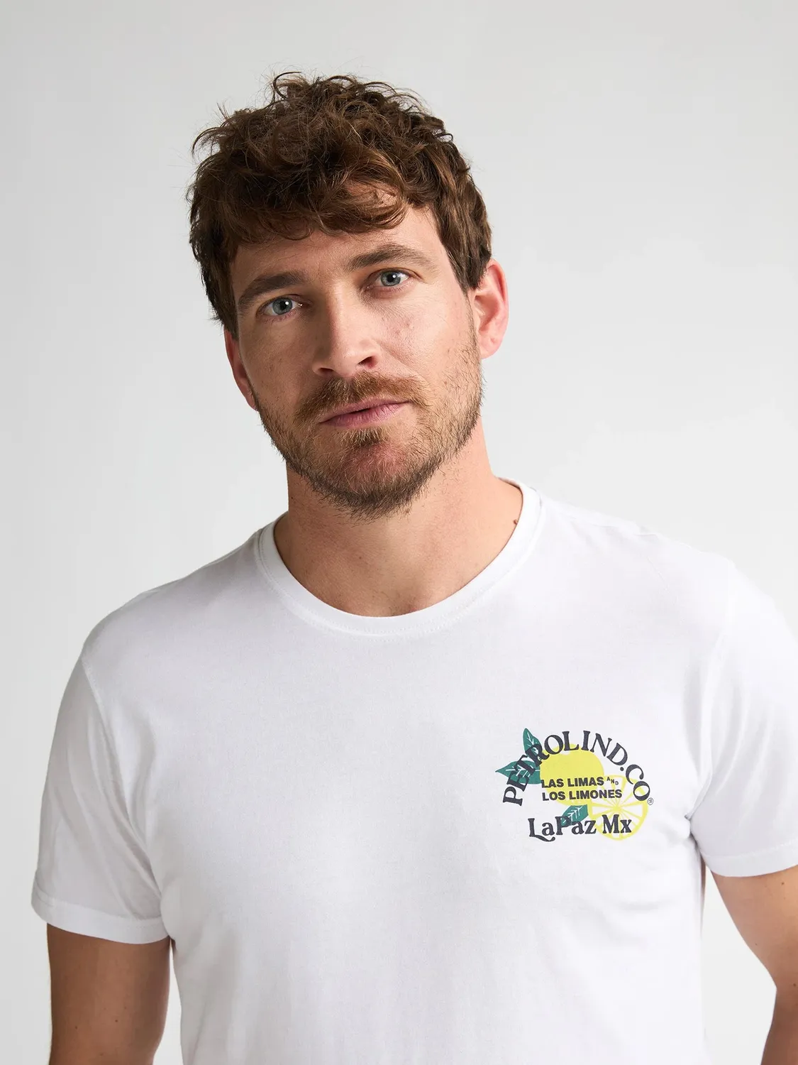 Petrol Industries Cosmos Azul t-shirt rygprint jersey