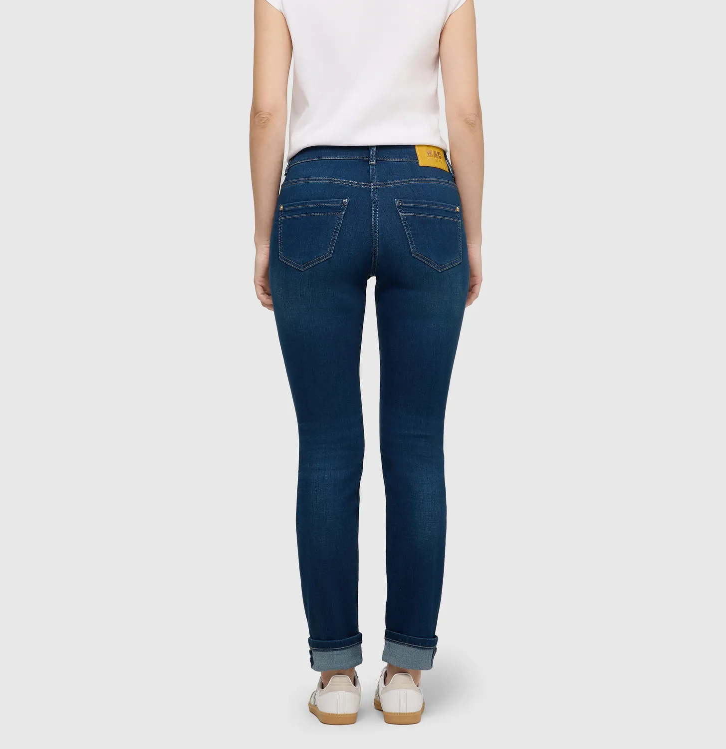 MAC Rich Slim 5904-90-0389L slim jeans mørkeblå modal
