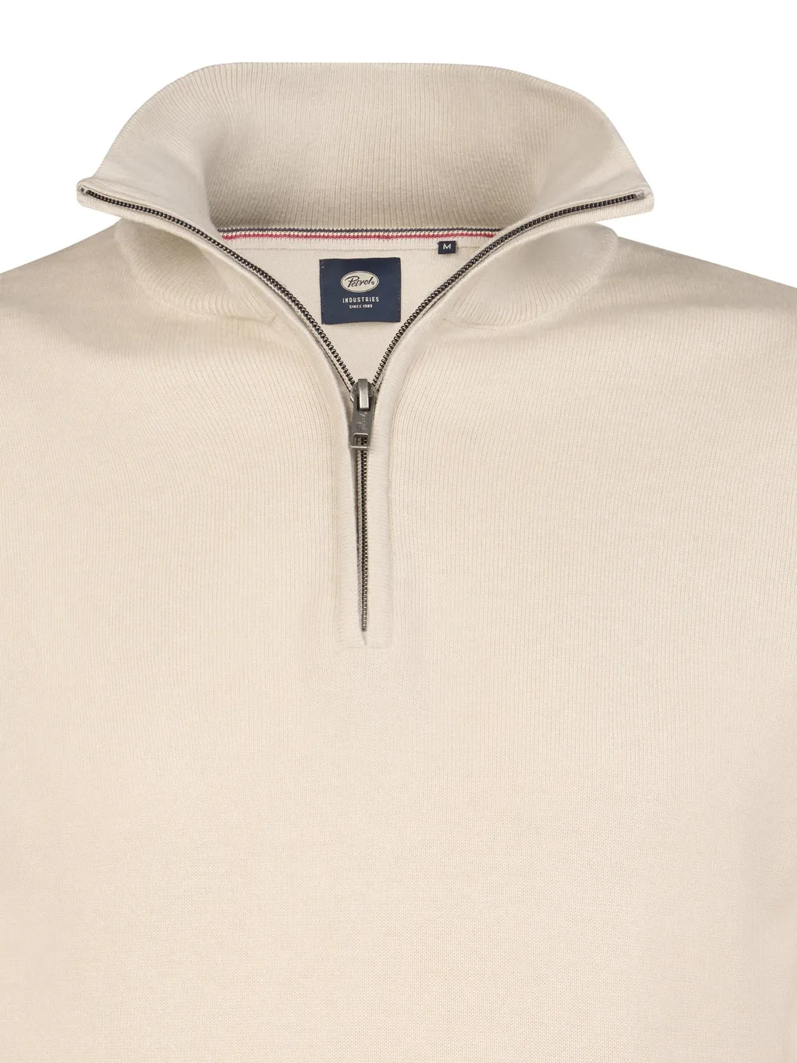 Petrol Industries Wheel half-zip striktrøje bomuldsblanding