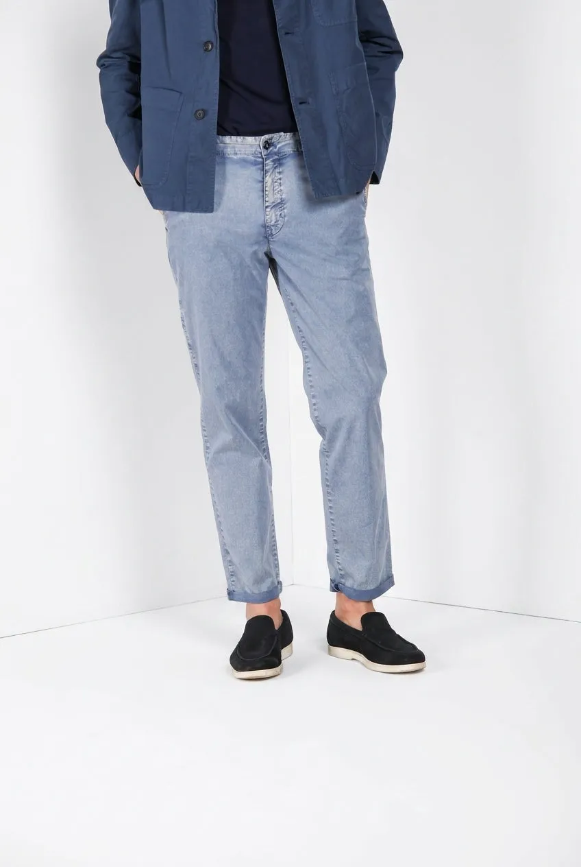 Mason's Madison M74 chinos indigo carrot fit