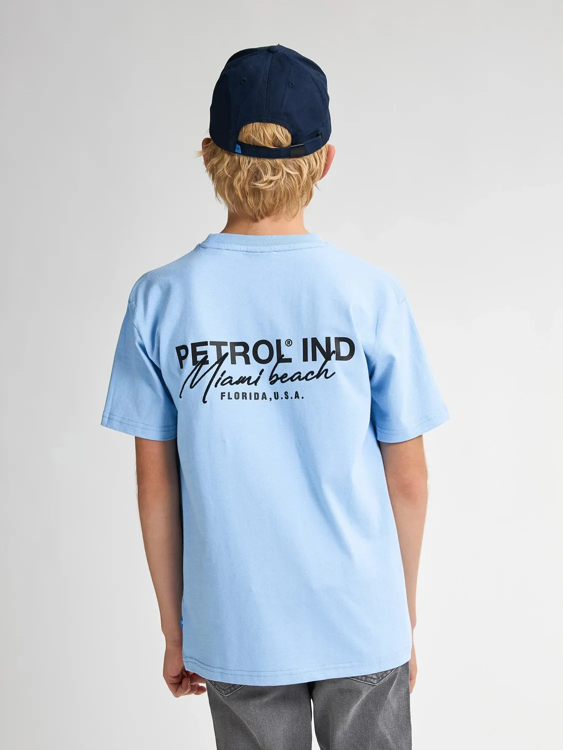 Petrol Industries Oceanpoint backprint t-shirt relaxed fit