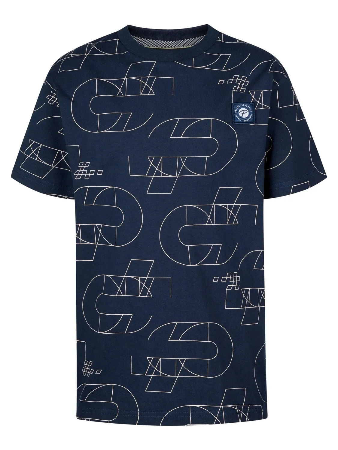 Petrol Industries Marlinview t-shirt drenge all-over print