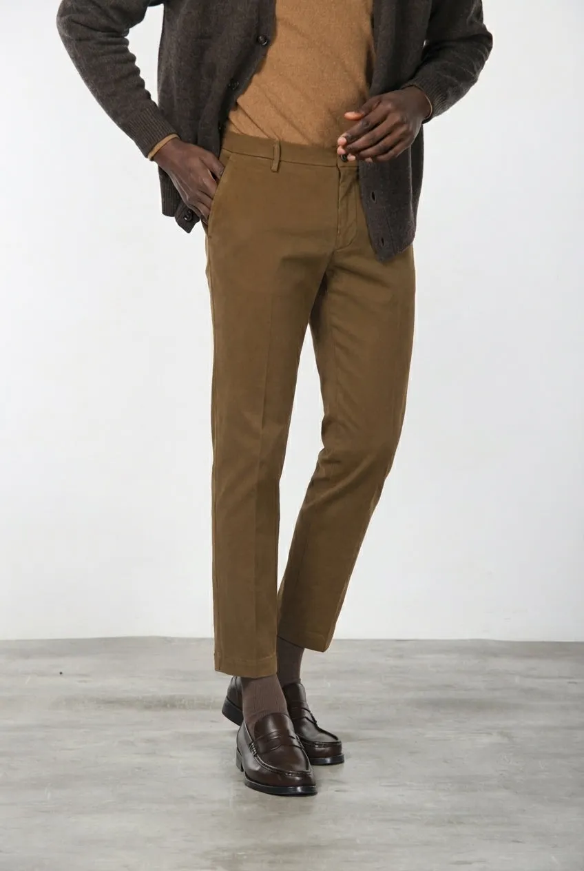Mason's Milano chino valnød extra slim stretch