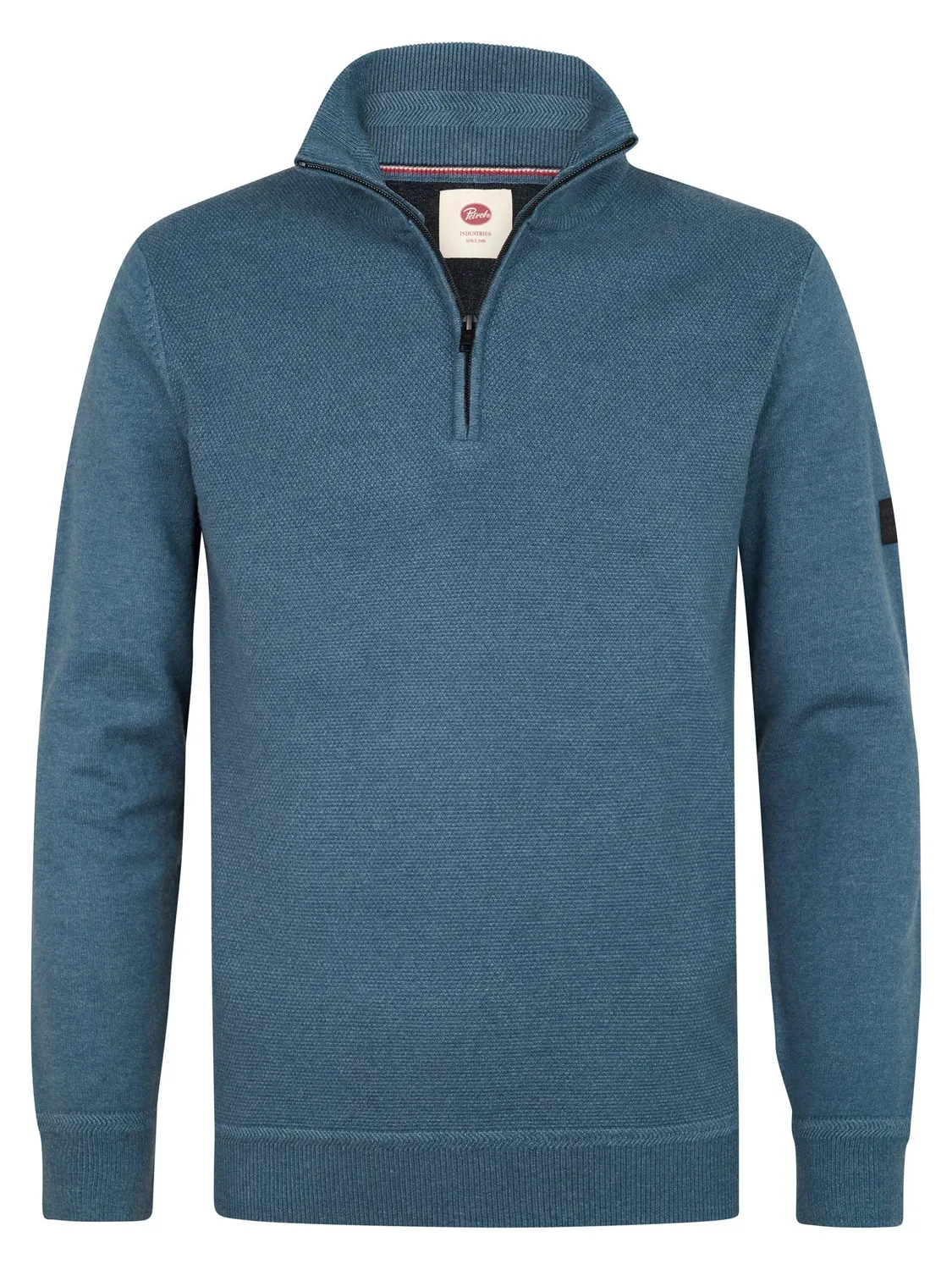 Petrol Industries Steelford strik halfzip lommer