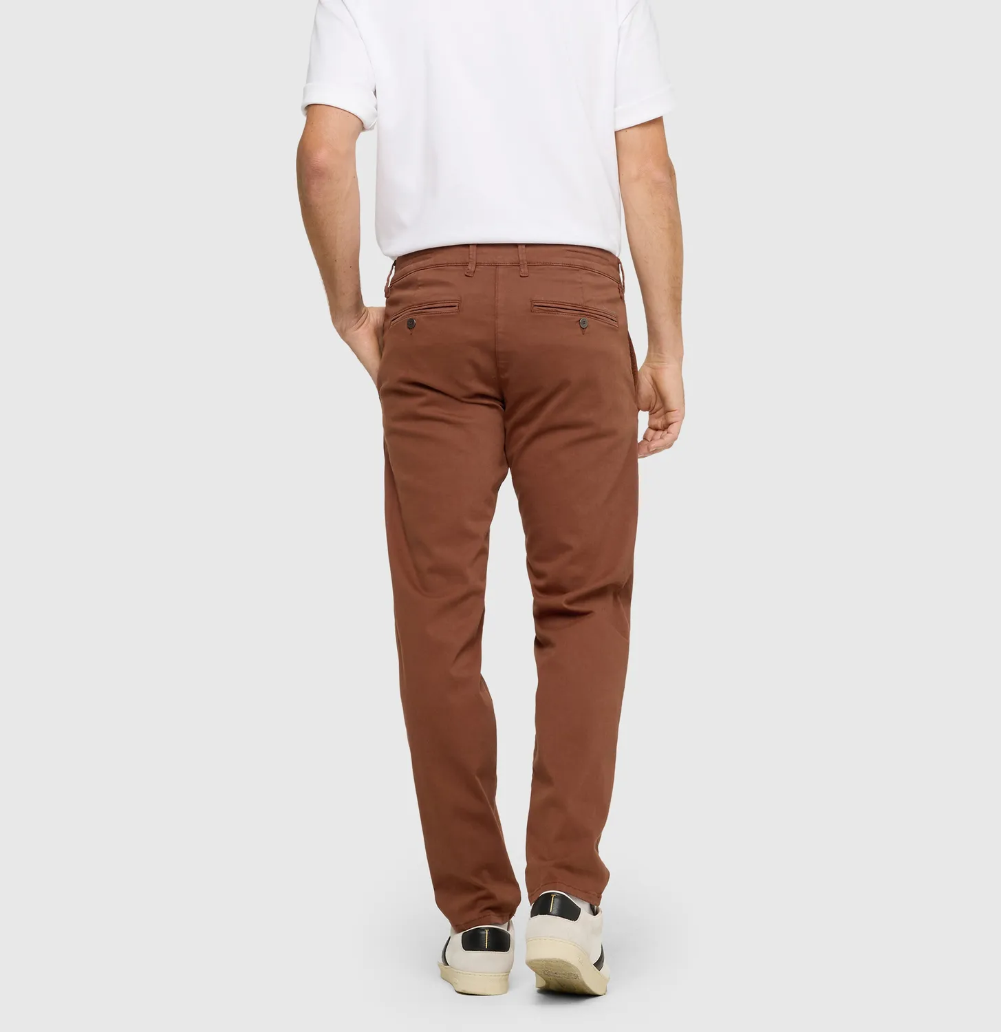 MAC Driver Pants 6351-00-1995 bukser brun regular fit