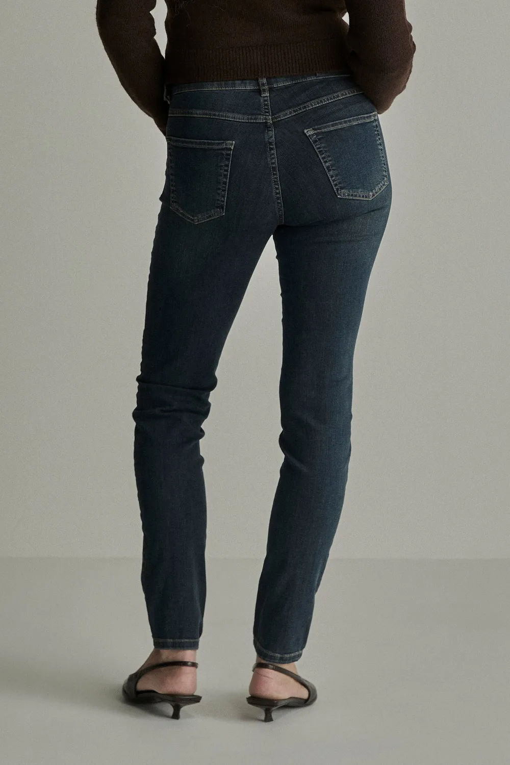 Para Mi Celine skinny jeans Old Blue høj talje