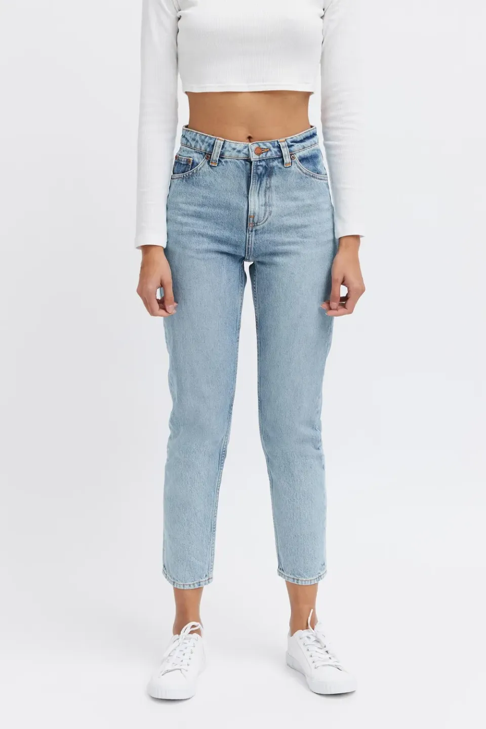 Organsk Oxygen Shorty jeans Clean Revolution længde 27