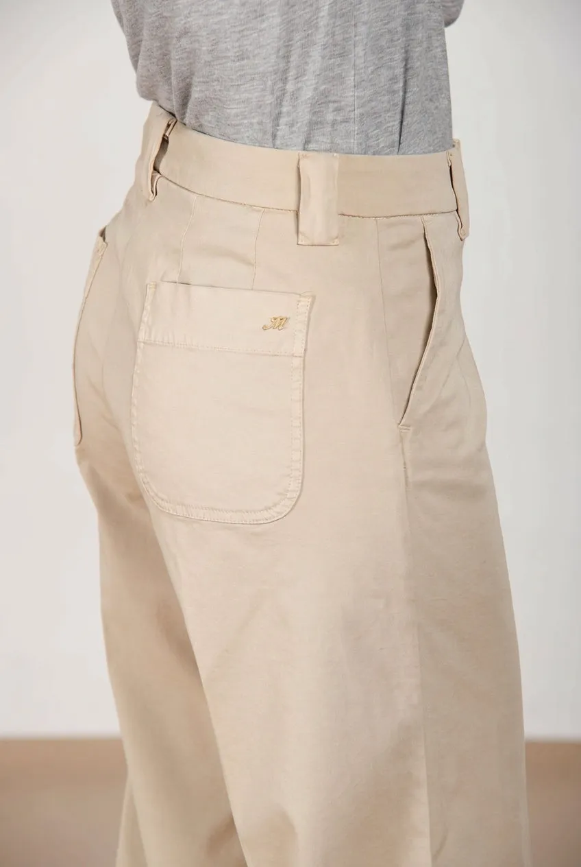 Mason's New York Studio Cropped chinos dame smørgul straight