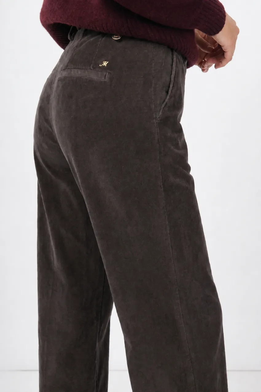 Mason's New York Studio chinobukser brun straight fit