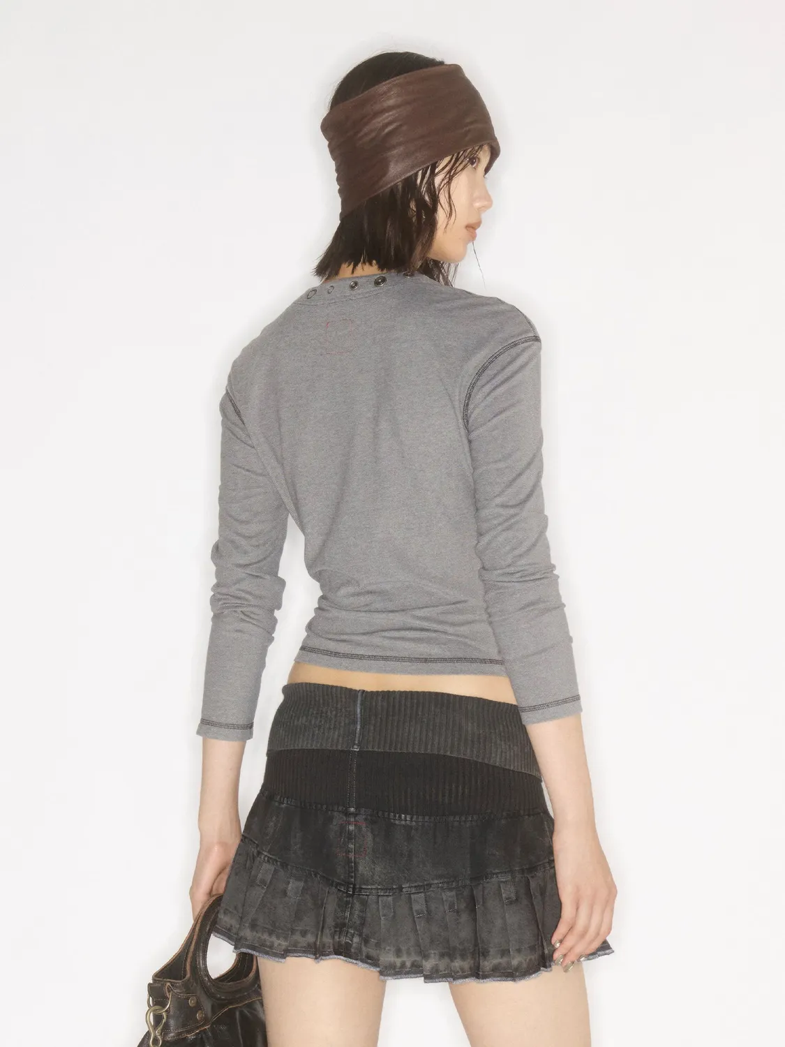 Miss Sixty KNWLS T-shirt retrosort V-hals