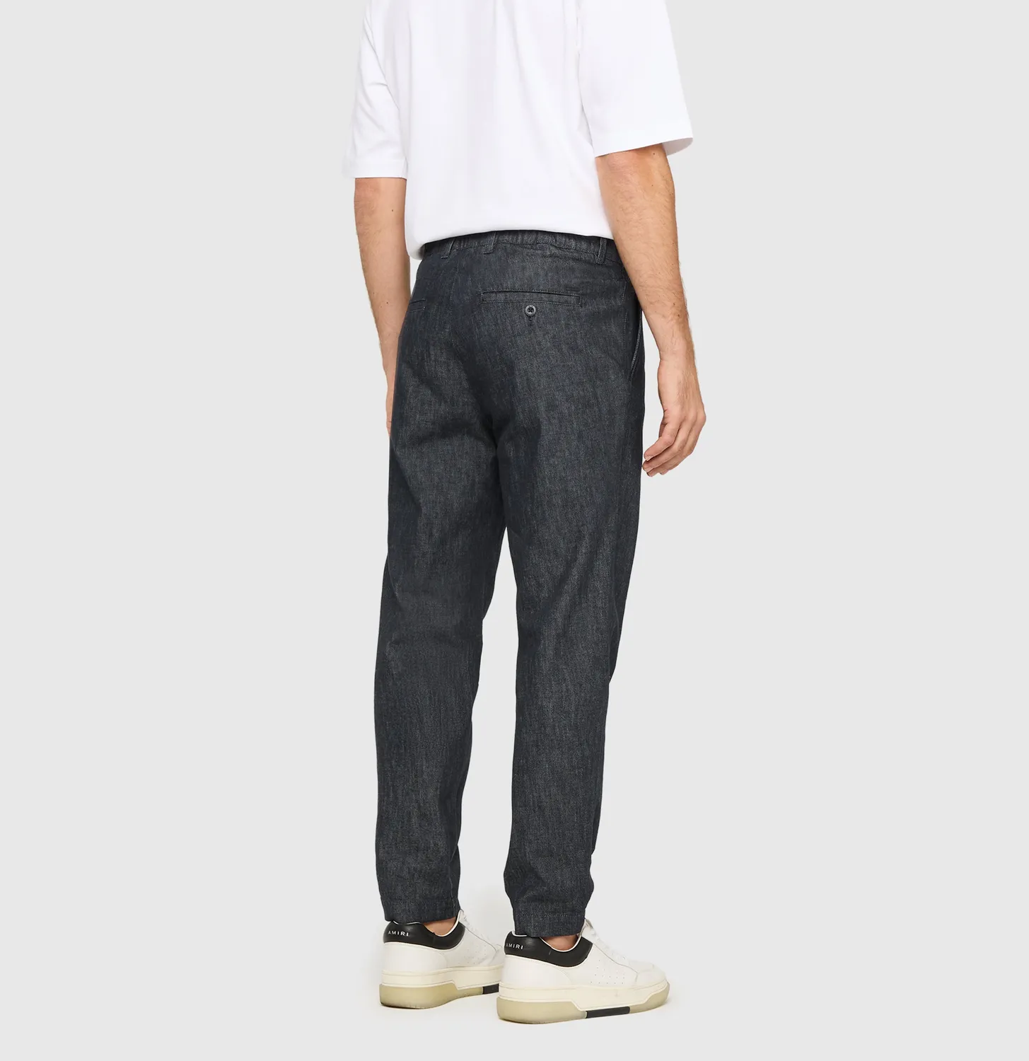 MAC Dean Pleat jeans mørkeblå tapered fit
