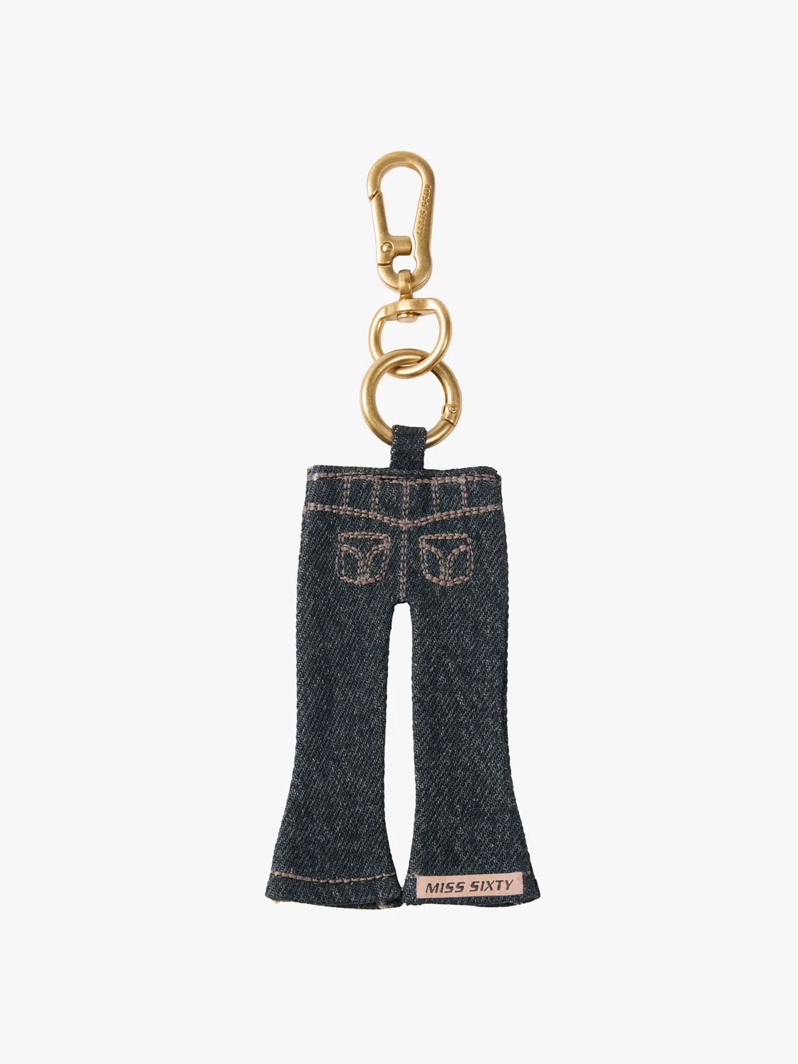 Miss Sixty Mini Jeans charm sort denim vedhæng
