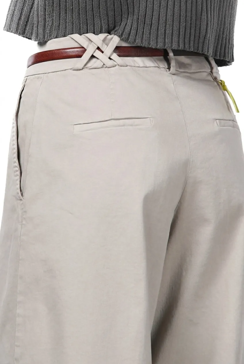 Mason's New York Wide chinos wide leg isblå