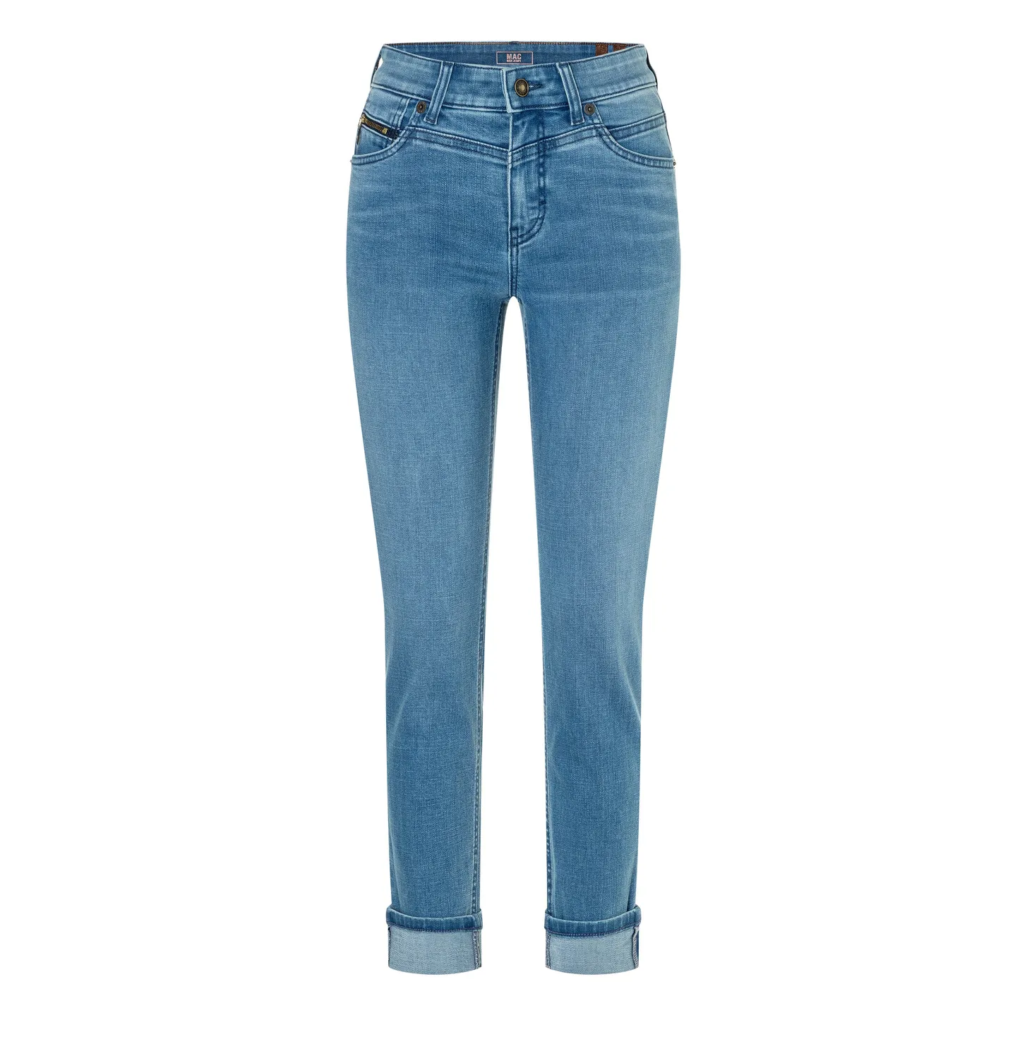 MAC Rich Slim 5904-90-0389L jeans mellemblå modal