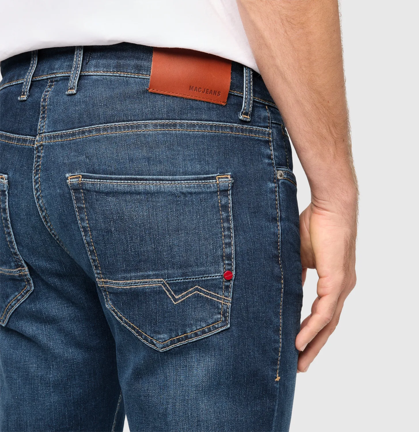 MAC Arne Pipe 0517 jeans mørkeblå modern fit