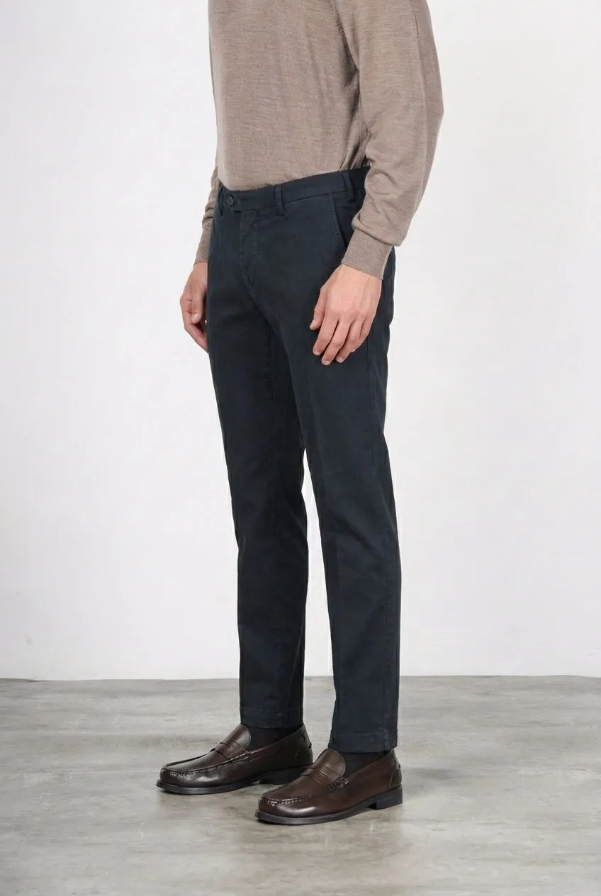 Mason's New York chinobukser antracit regular gabardine