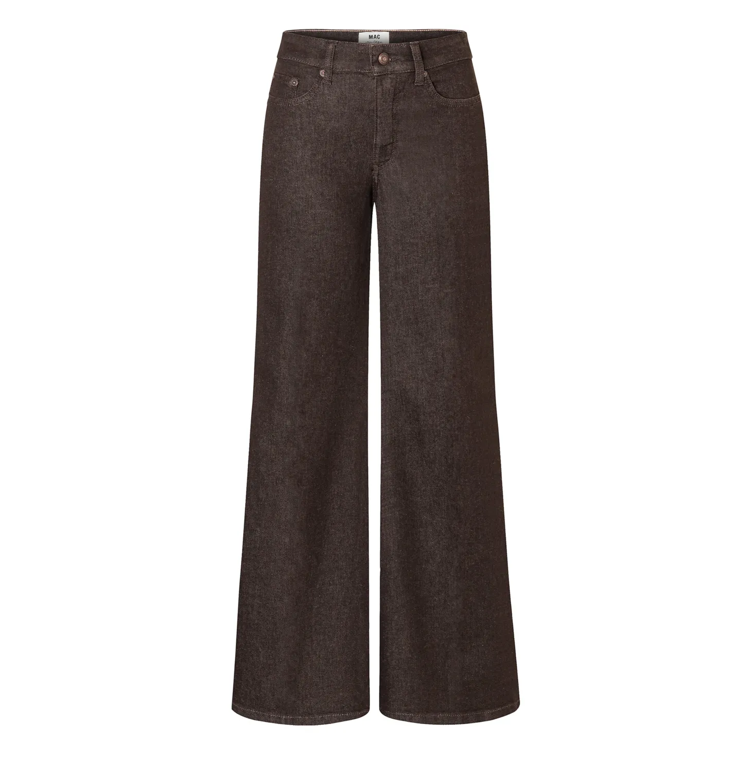 MAC Wide Flare 5239-90-0333 jeans brun wide fit