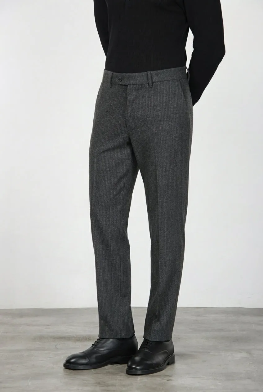 Mason's Paris chino bukser gunmetal carrot fit