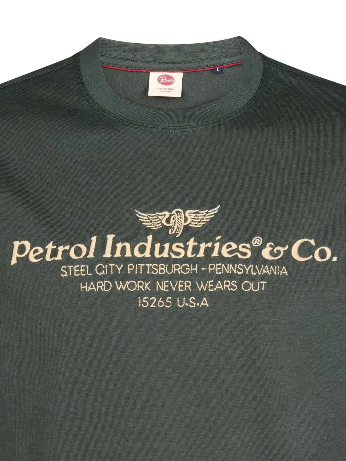 Petrol Industries Millwall longsleeve herre økologisk