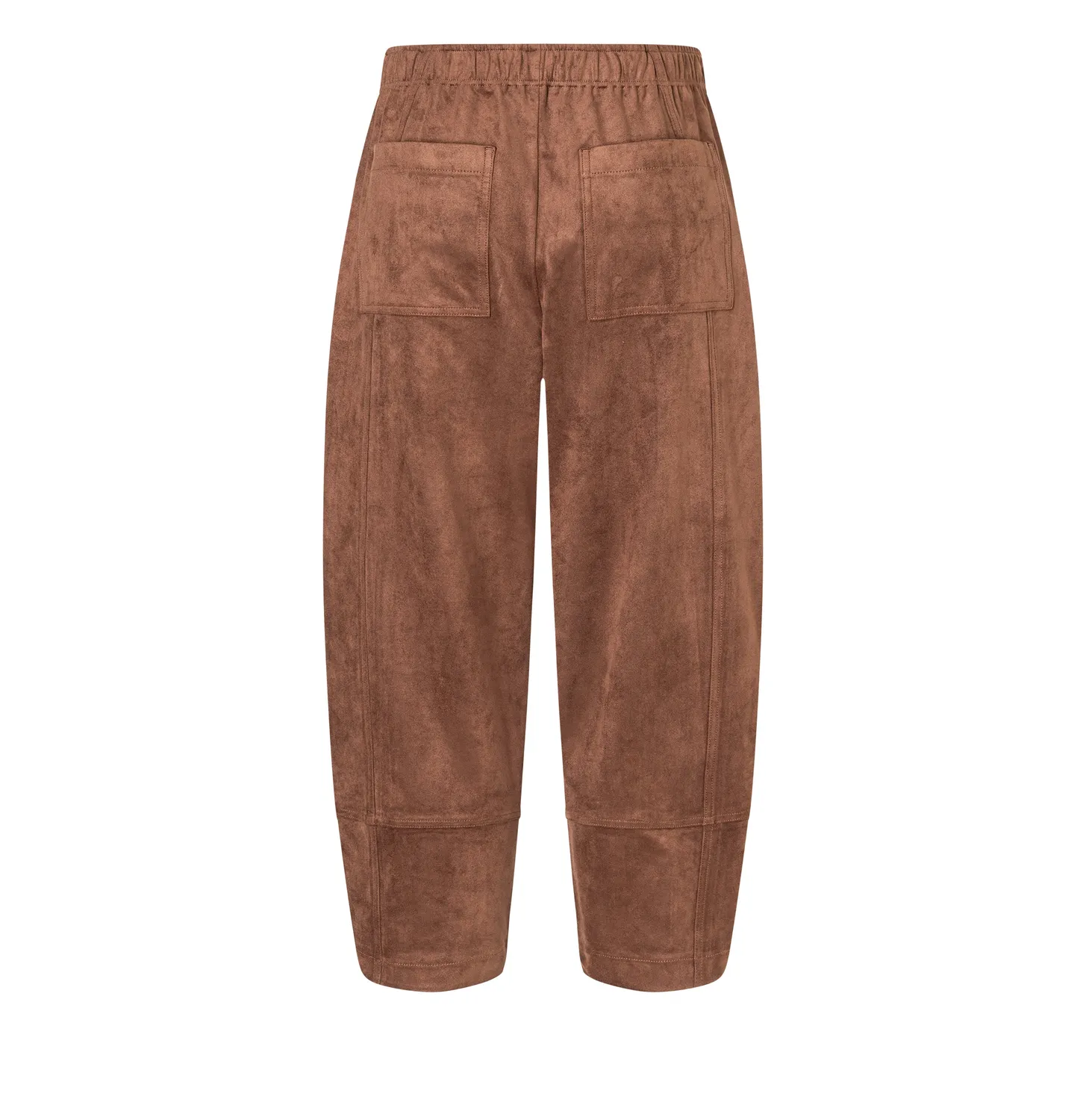 MAC Jeans Tilda worker bukser brun velour