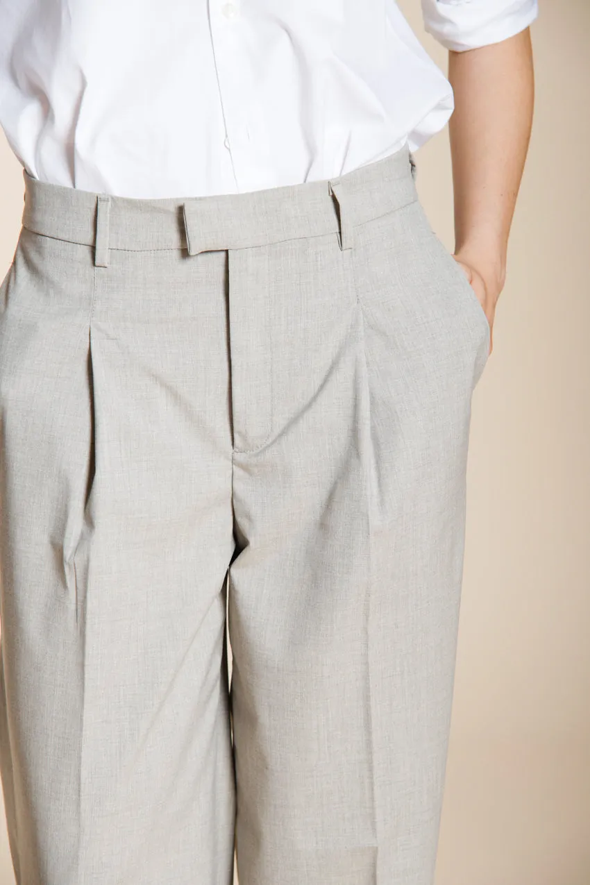 Mason's New York Wide chino bukser beige wide leg