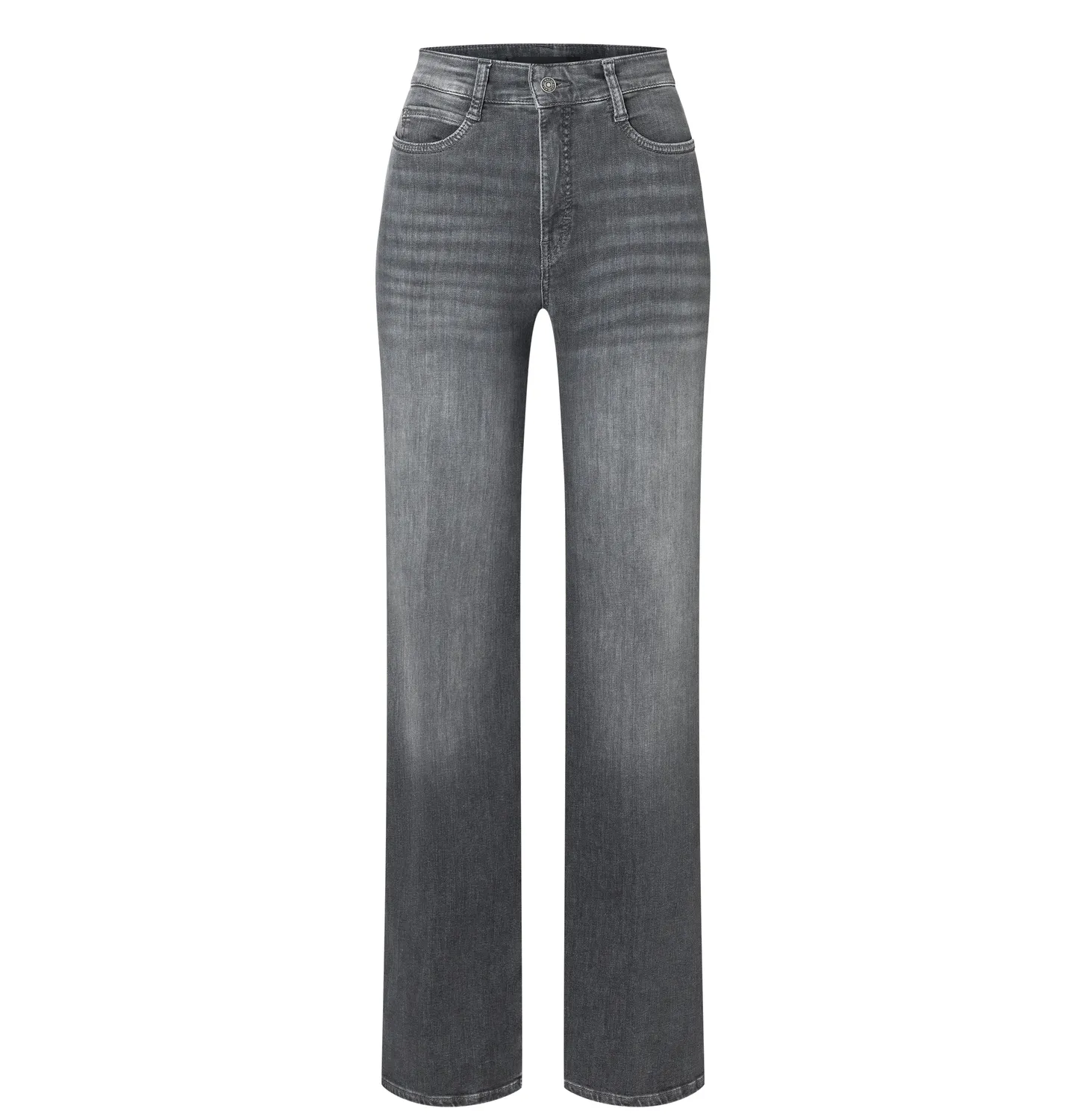 MAC Wide 5228-90-0387L jeans grå wide fit