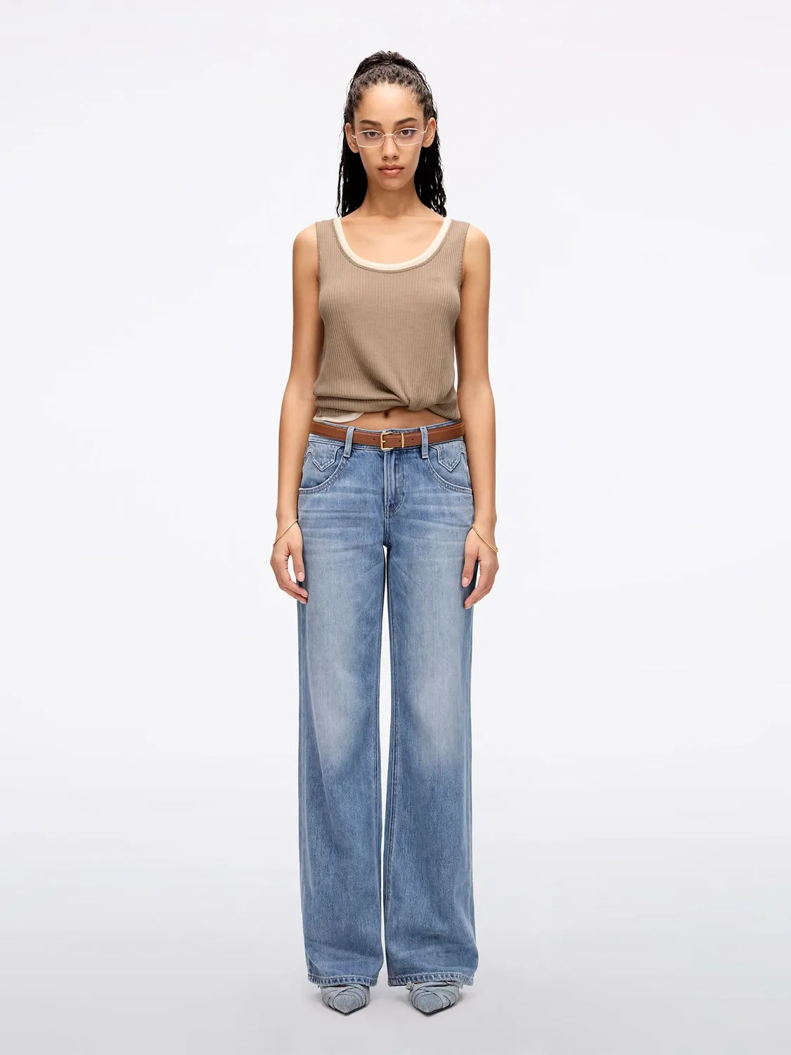 Miss Sixty Bella jeans middle blue straight 26-30