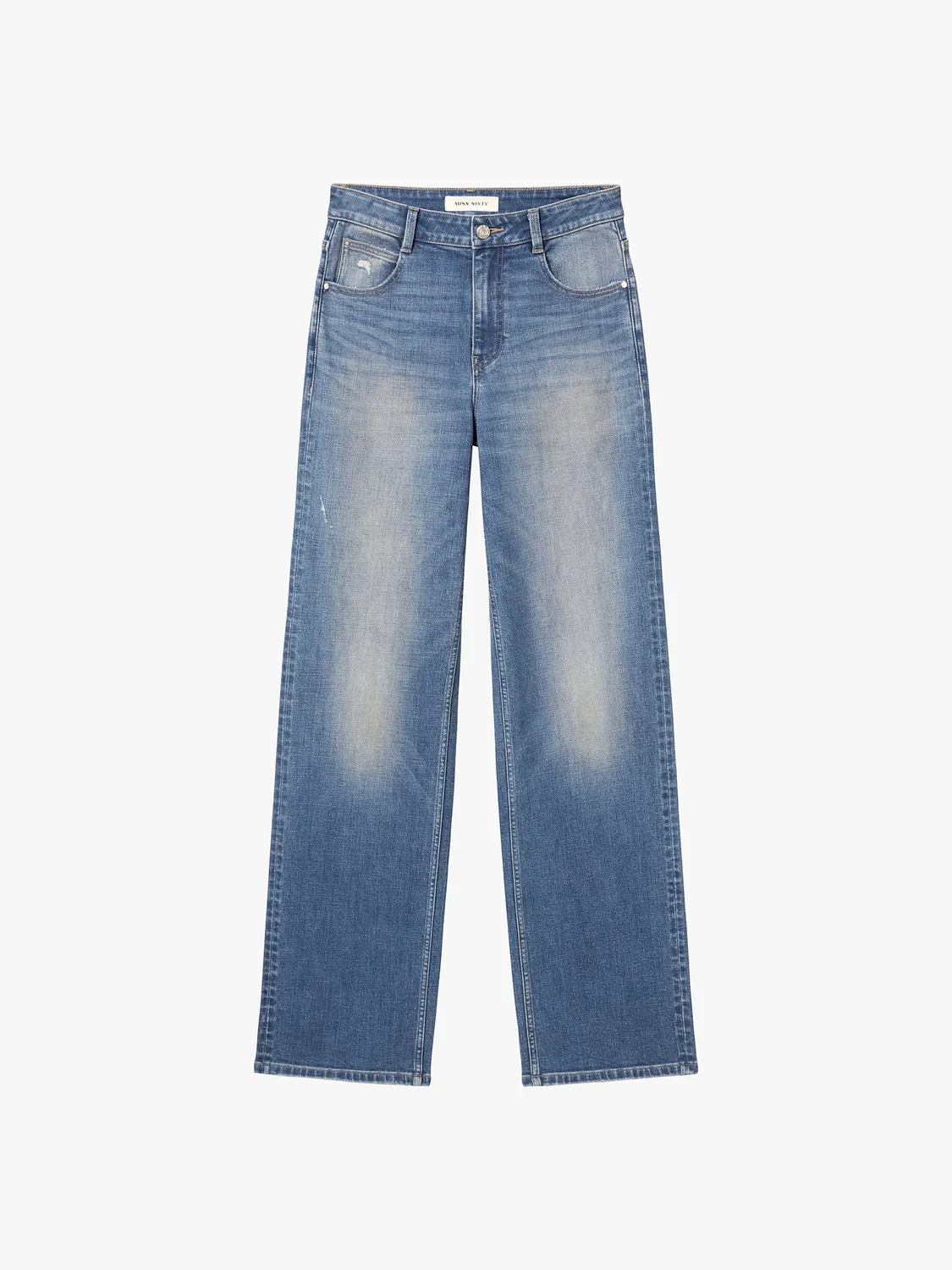 Miss Sixty Straight-Leg Jeans medium blue