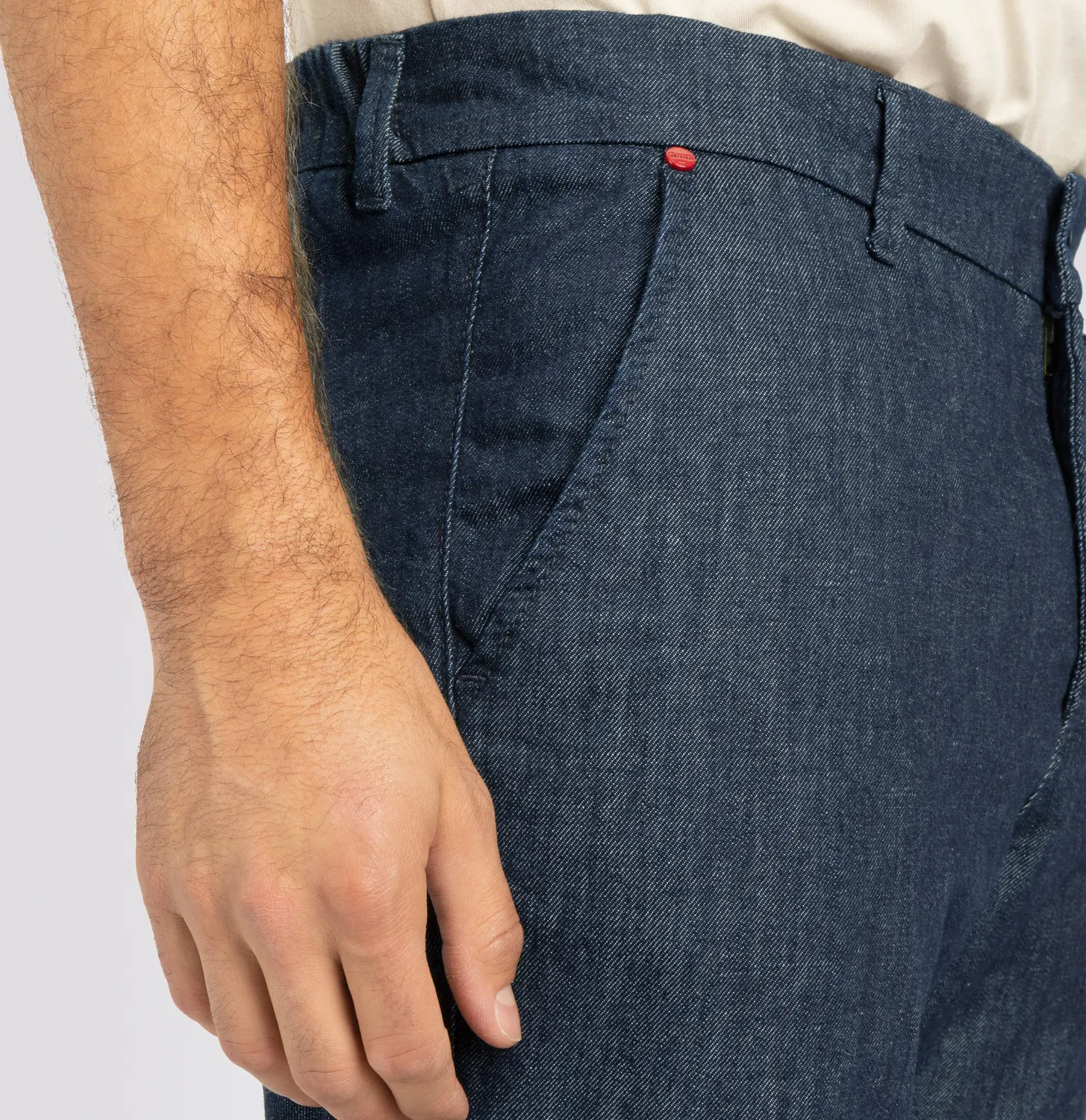 MAC Dean tapered jeans mørkeblå stretch
