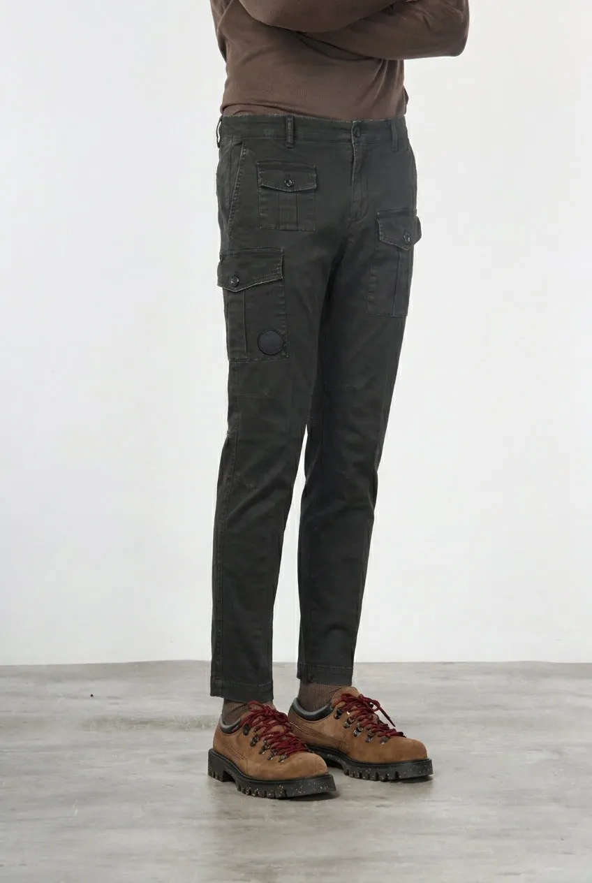 Mason's George Coolpocket cargobukser lysebrun carrot fit