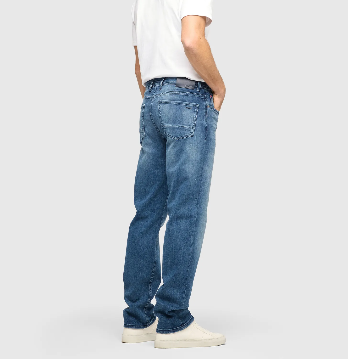 MAC Rick 0431-00-1982L jeans mellemblå comfort fit