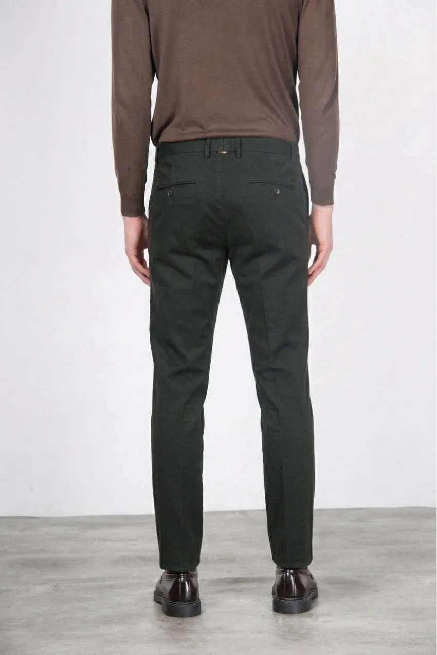 Mason's Paris chino mørkegrøn carrot fit herre