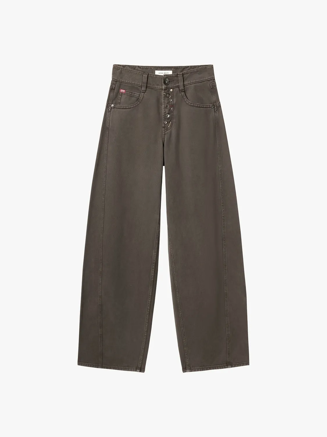 Miss Sixty Barrel jeans brune knapper foran