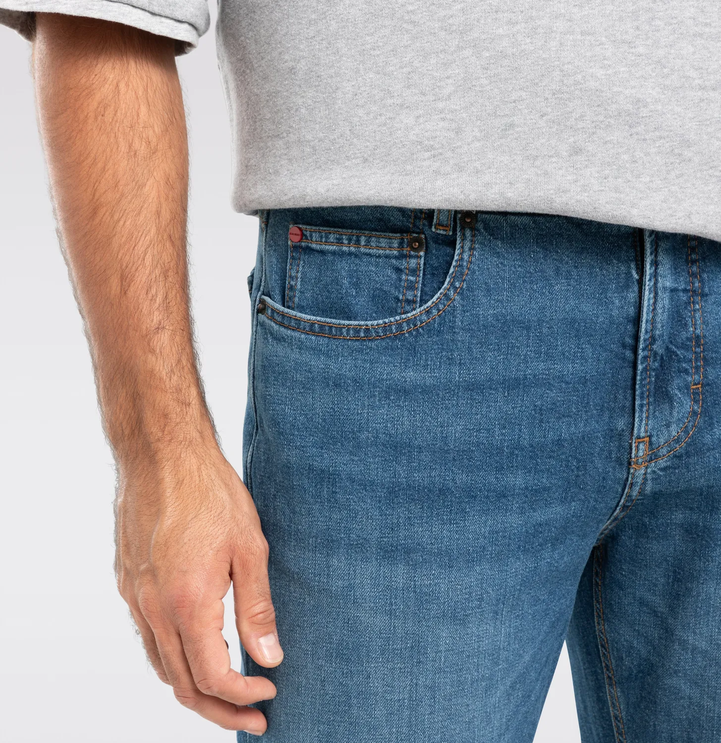 MAC Rick 0430 comfort jeans mørkeblå vintage