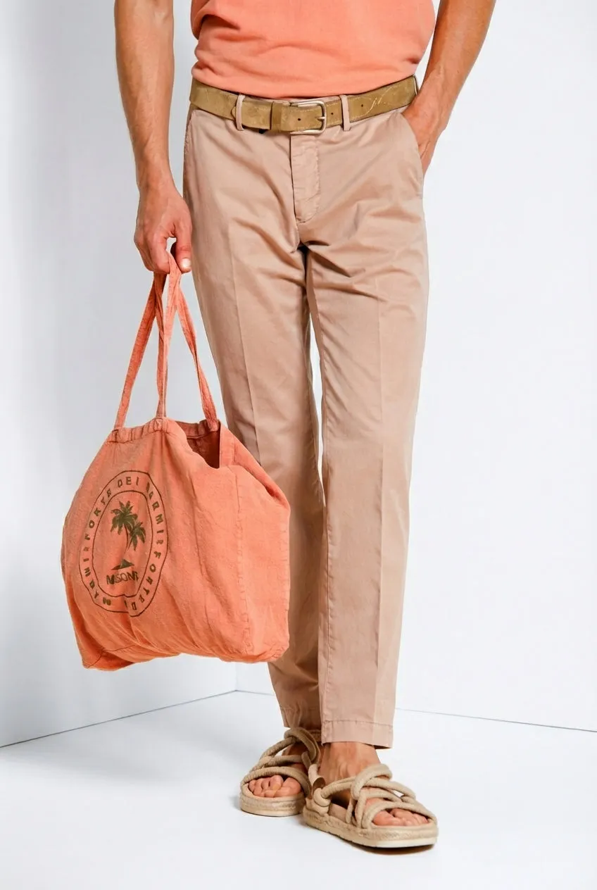 Mason's Torino chinos slim terra stretchgabardine