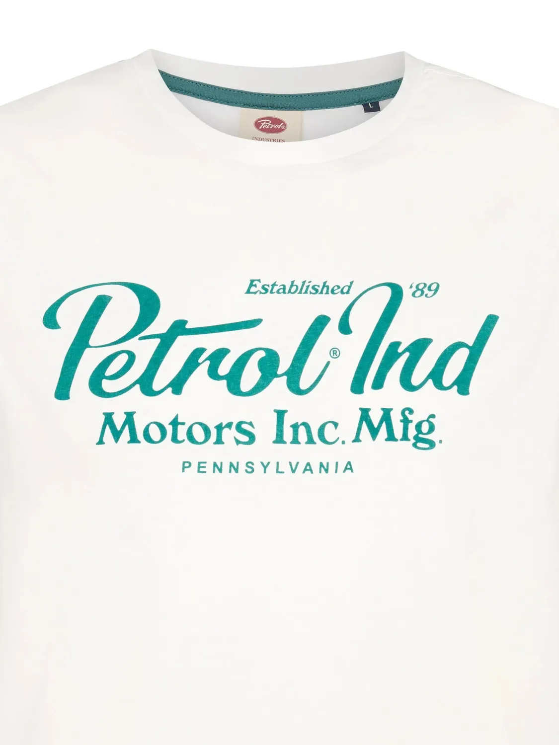 Petrol Industries Anderson t-shirt print bomuld