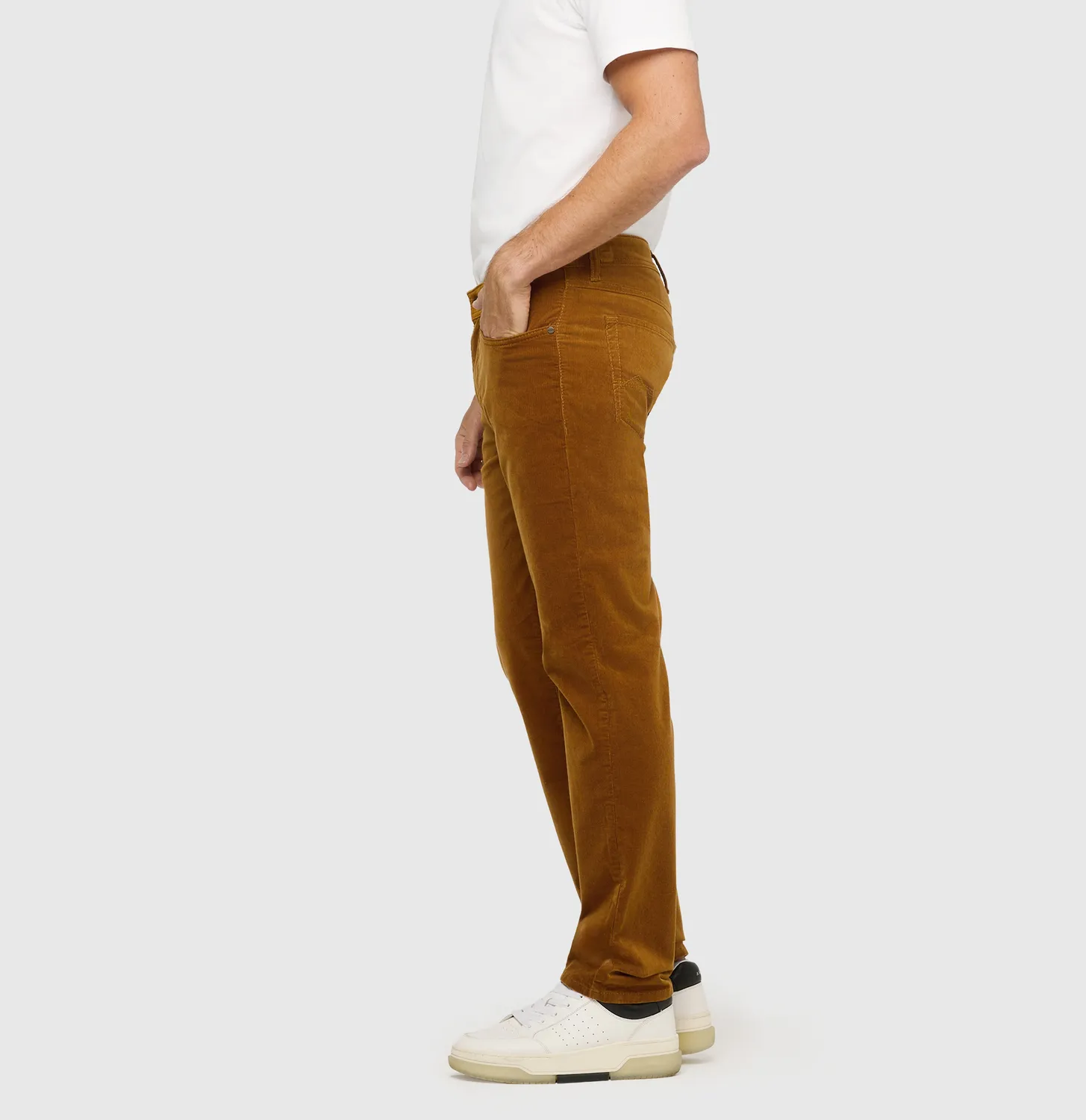 MAC Jeans Arne fløjlsbukser rust stretch