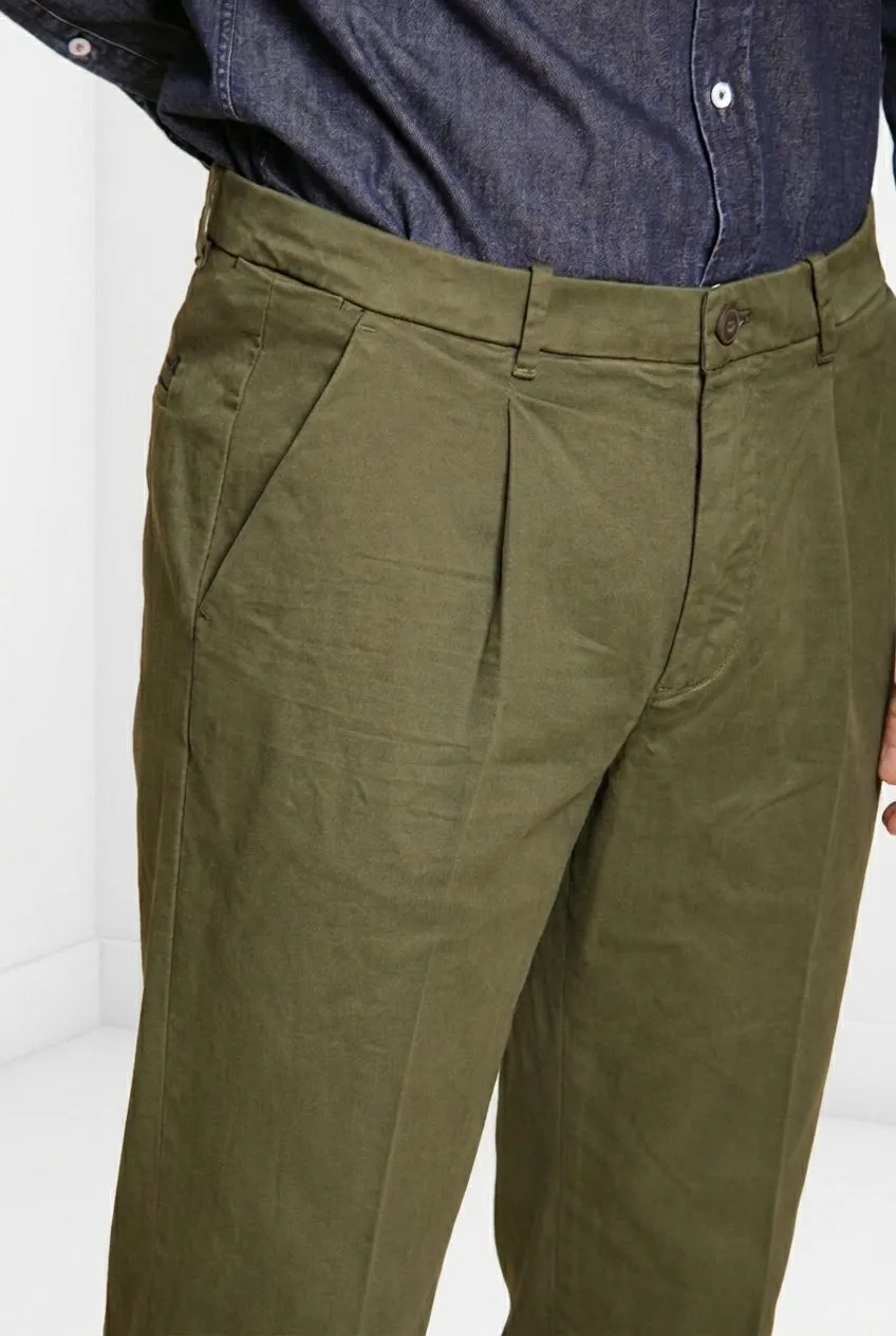 Mason's Pinces22 chino bukser relaxed oliven